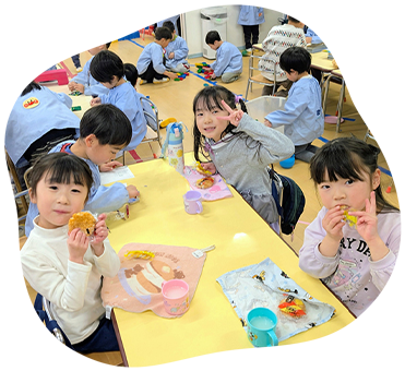 延長保育の様子